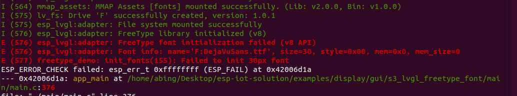 lv_adapter,freetype