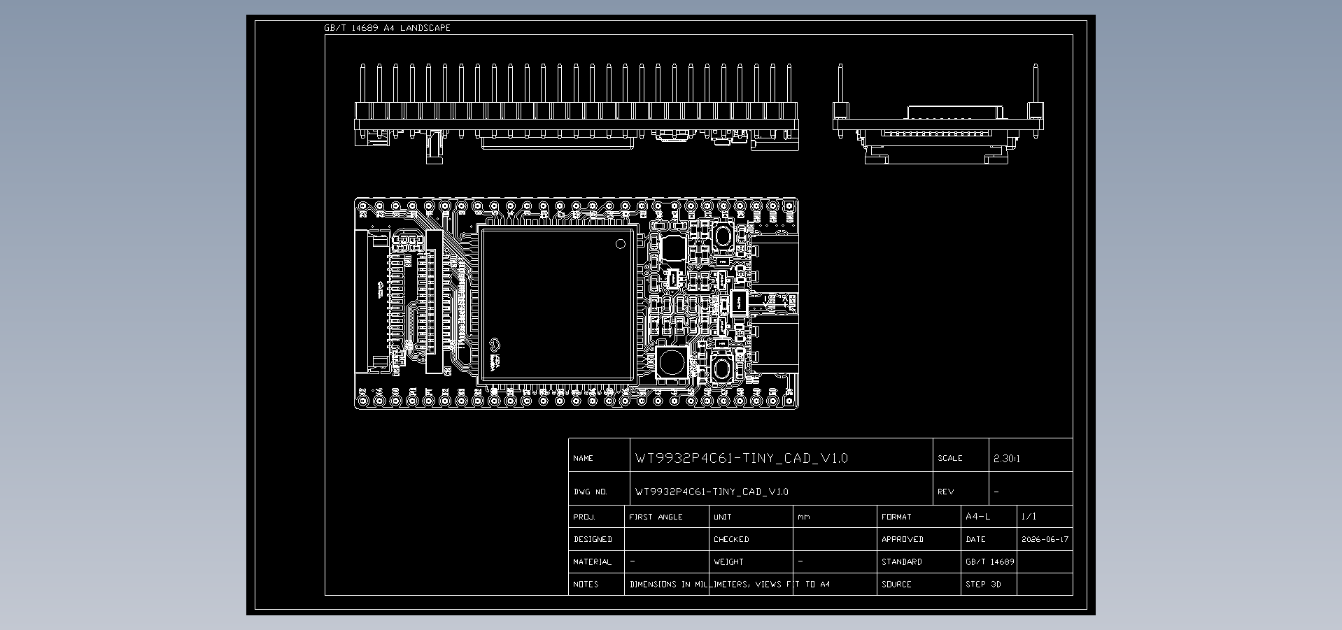 WT9932P4C61-TINY CAD